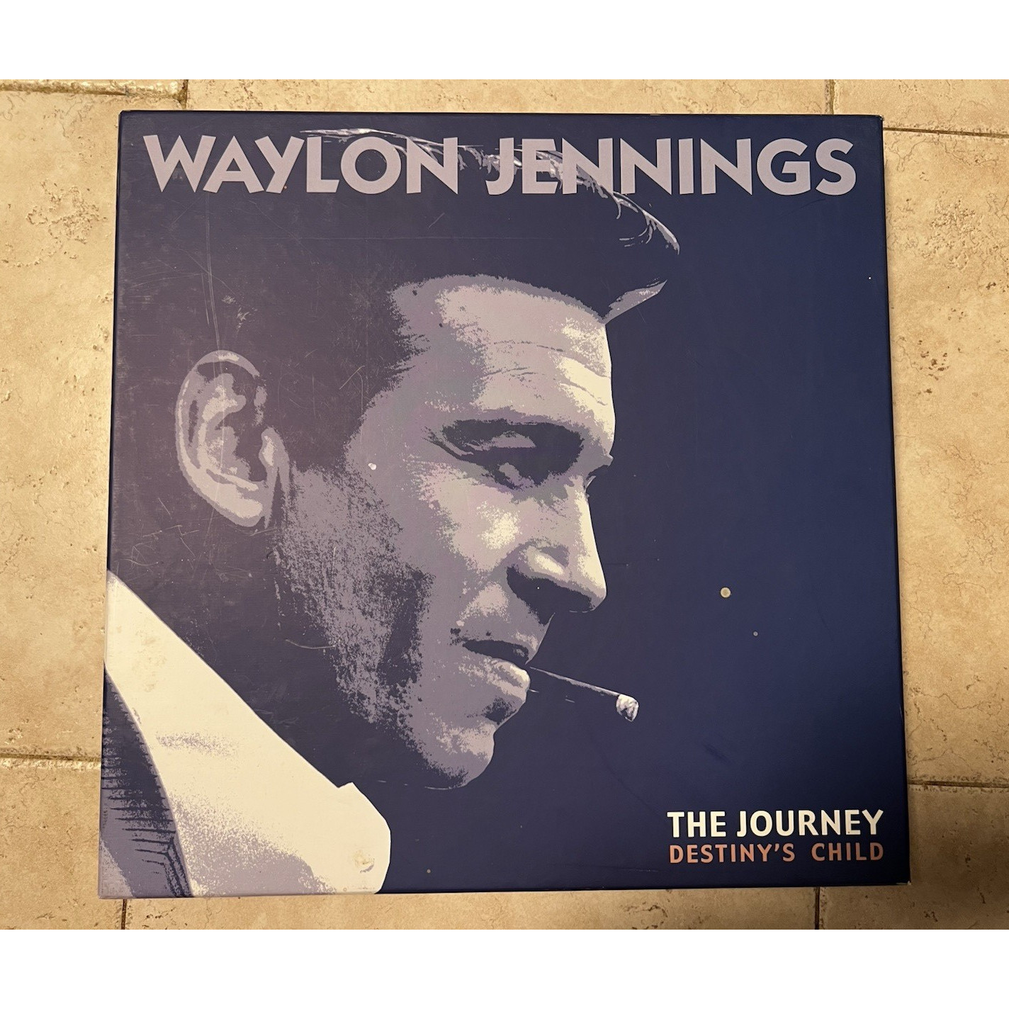 Waylon Jennings The Journey: Destiny\'s Child CD Box Set RCA 1993 80353-2-RC