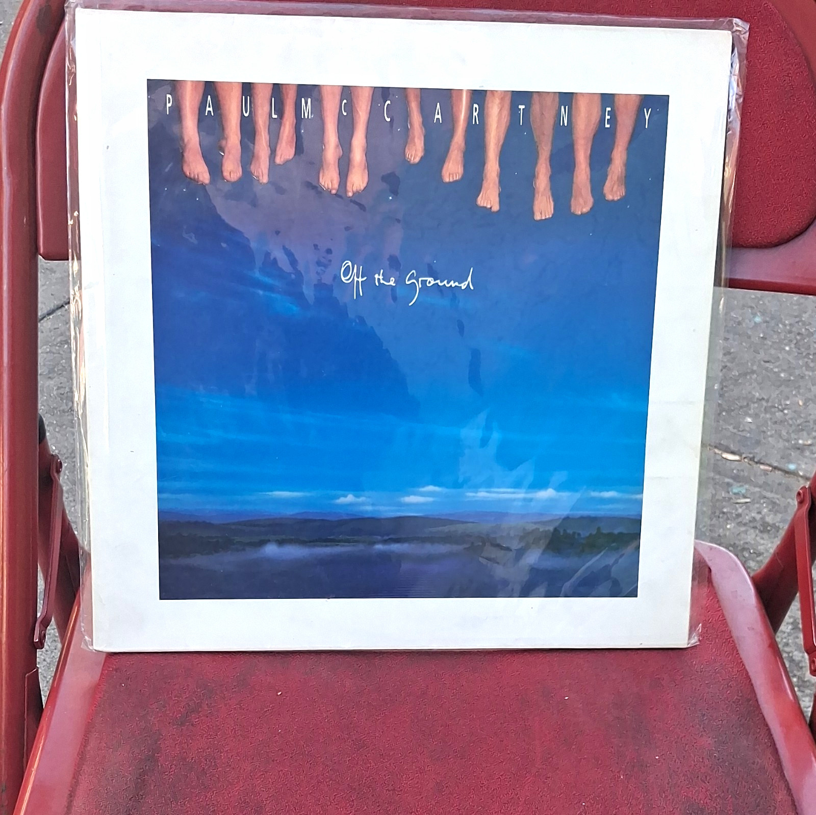 Paul McCartney Off the Ground Record Vinyl LP Album