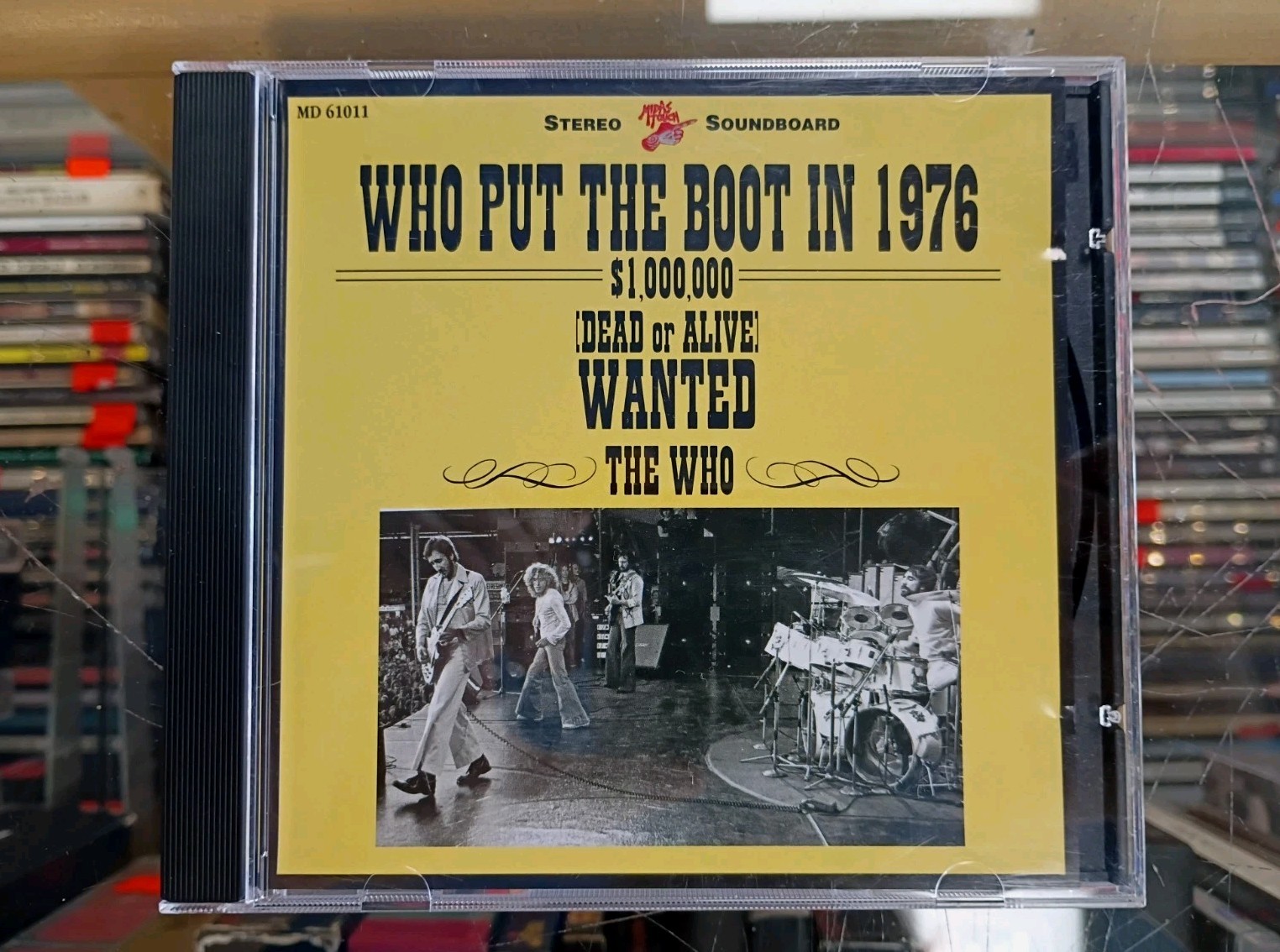 THE WHO - PUT THE BOOT IN 1976 CD  Dead Or Alive RARE