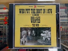 THE WHO - PUT THE BOOT IN 1976 CD  Dead Or Alive RARE picture