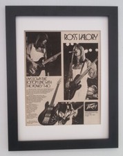 ROSS VALORY*JOURNEY*Peavey Guitar*1979*ORIGINAL*POSTER*AD*FRAMED*FAST WORLD SHIP picture