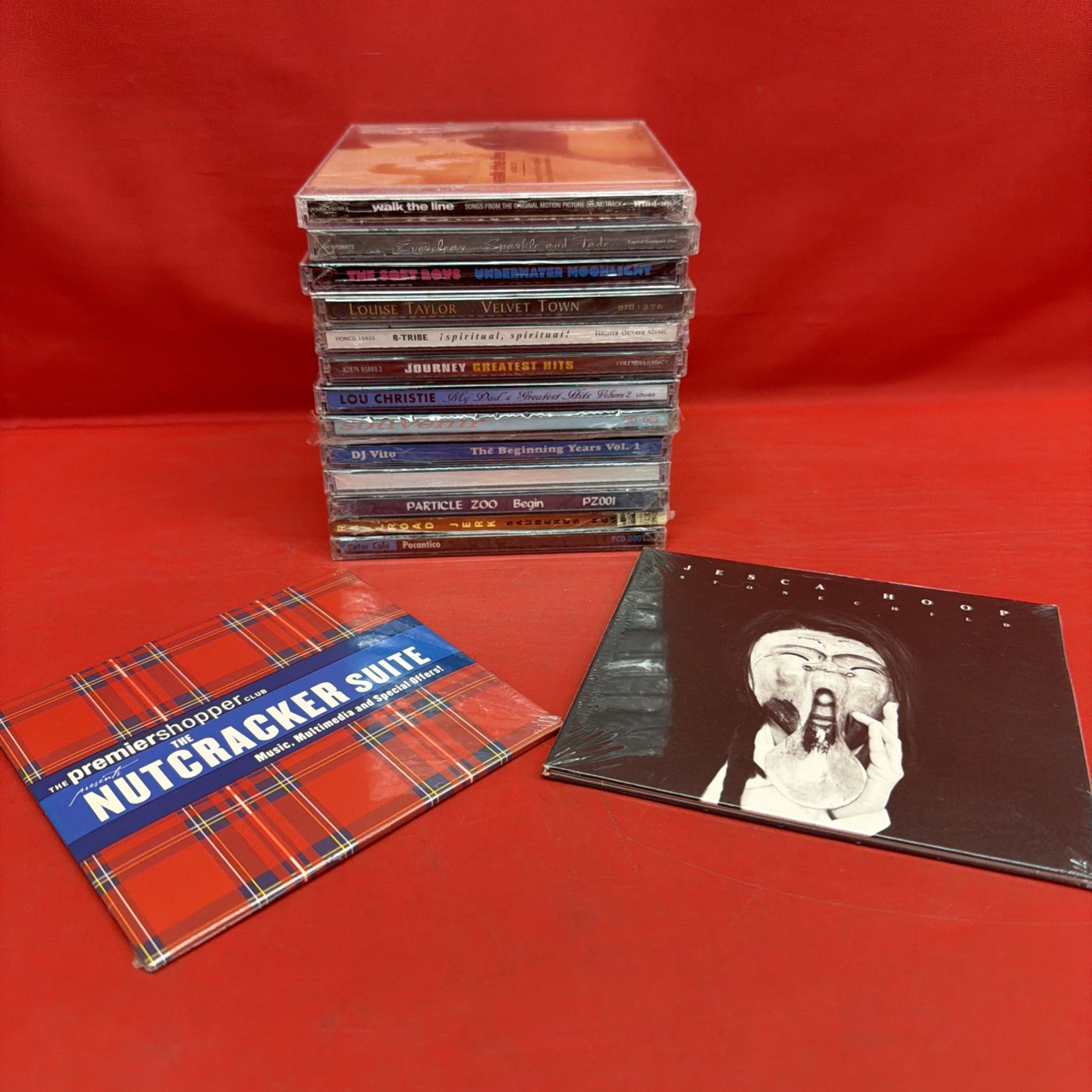 Mixed Lot 15 Sealed CDs Journey Lou Christie Jesca Hoop Soft Boys Rock Pop Jazz