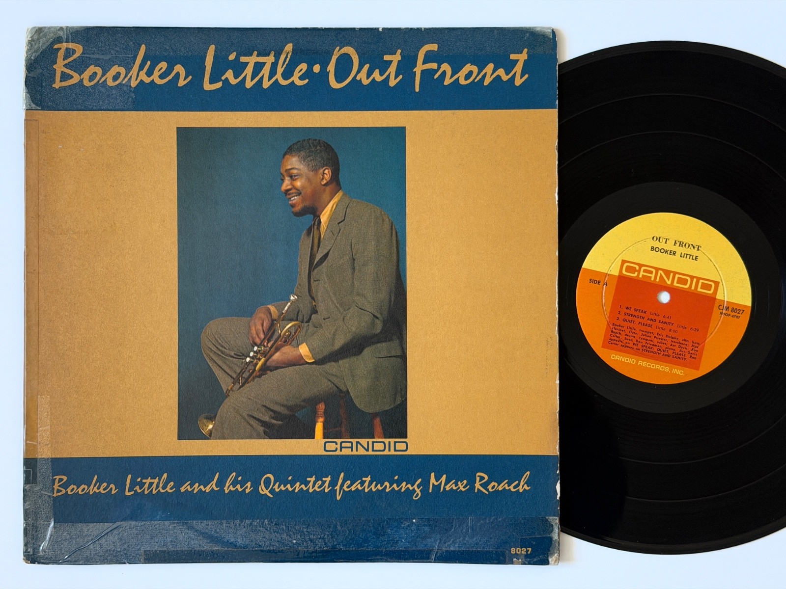 Booker Little Out Front Candid Original Mono Pressing Candid CJM 8027 DG Dolphy