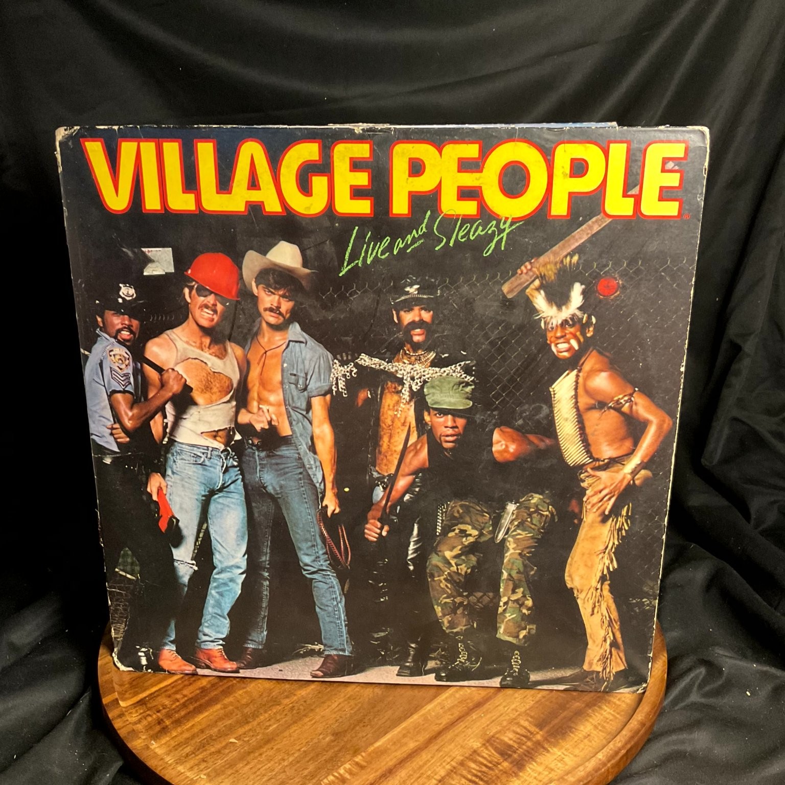 Village People – Live and Sleazy LP Record 1979 Casablanca Disco Funk 33 RPM