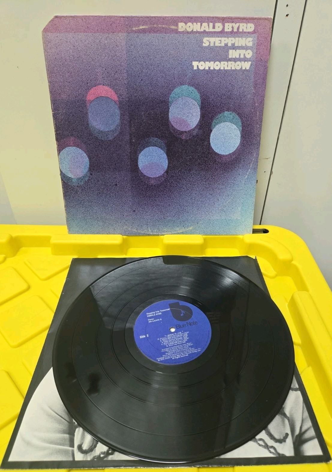 Donald Byrd Stepping Into Tomorrow Vinyl LP Blue Note 1975 Funk Jazz OG Cover...