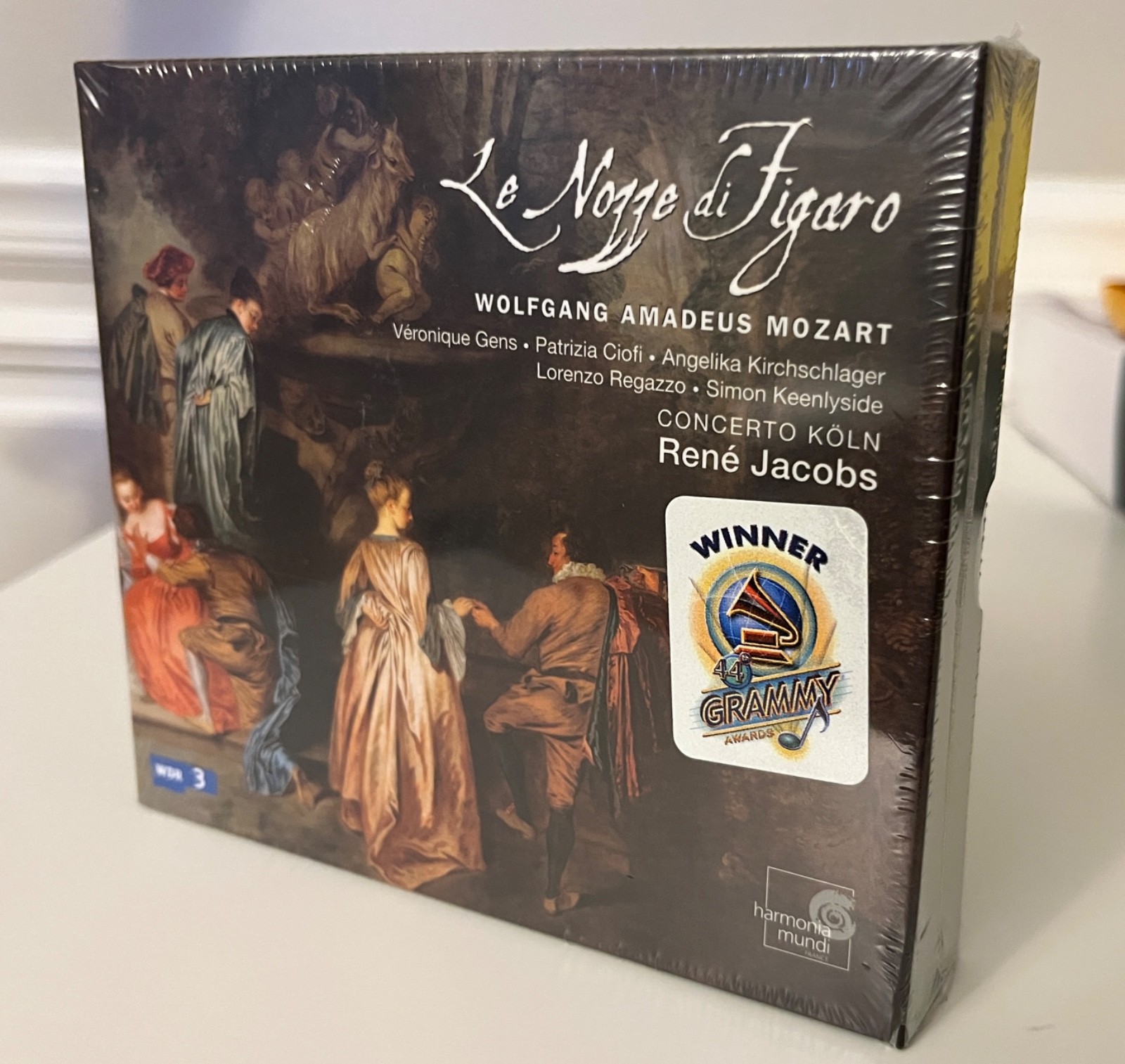 MOZART Le Nozze di Figaro / The Marriage of Figaro 3CD Box Set 2004 NEW SEALED
