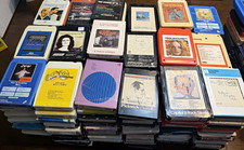 8 Track Tapes. Lot of 180. Various Artists. Untested picture