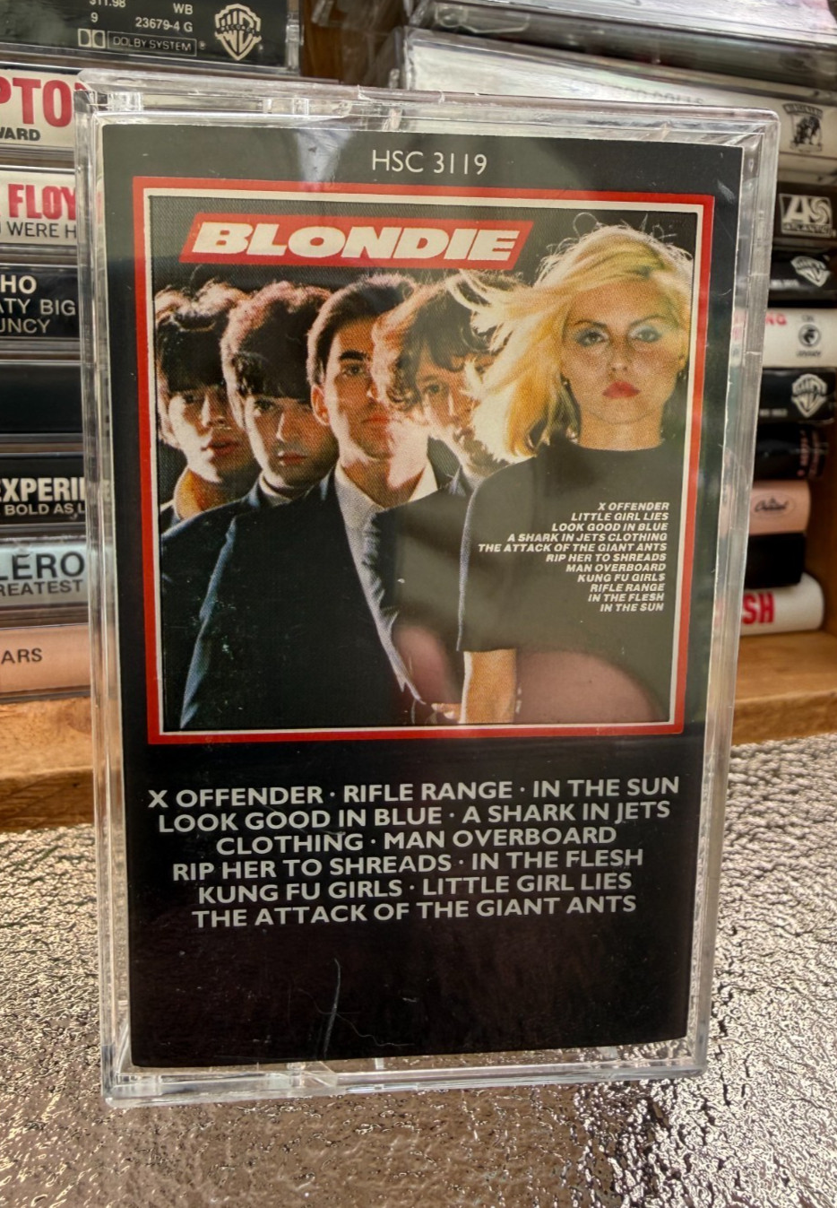 RARE Vintage 1977 cassette tape BLONDIE 1st album 