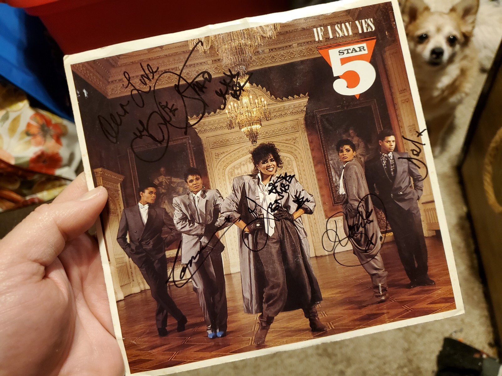 Five Star,  If I Say Yes. Autographed 45, 7