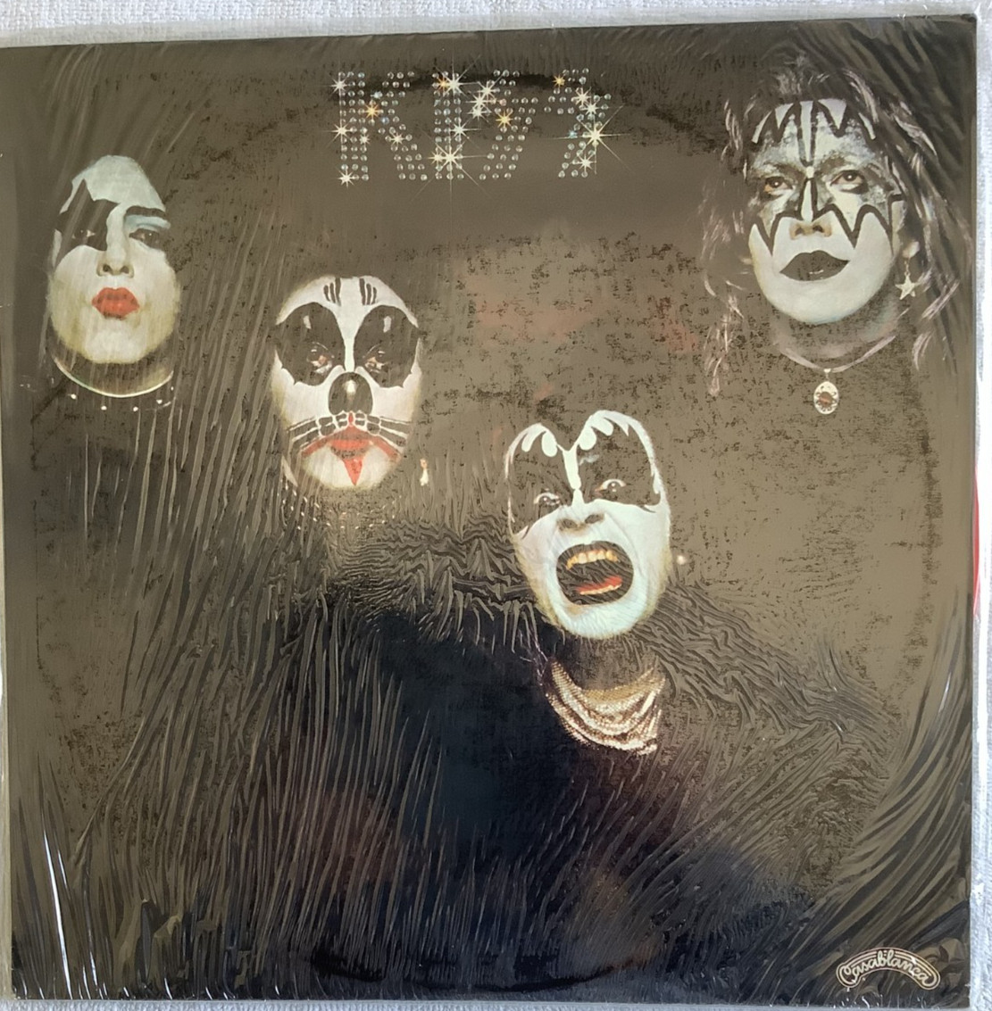 KISS KISS IMPORTED RED VINYL ALBUM NEW-SEALED RARE CASABLANCA PYE RECORD CAL2006