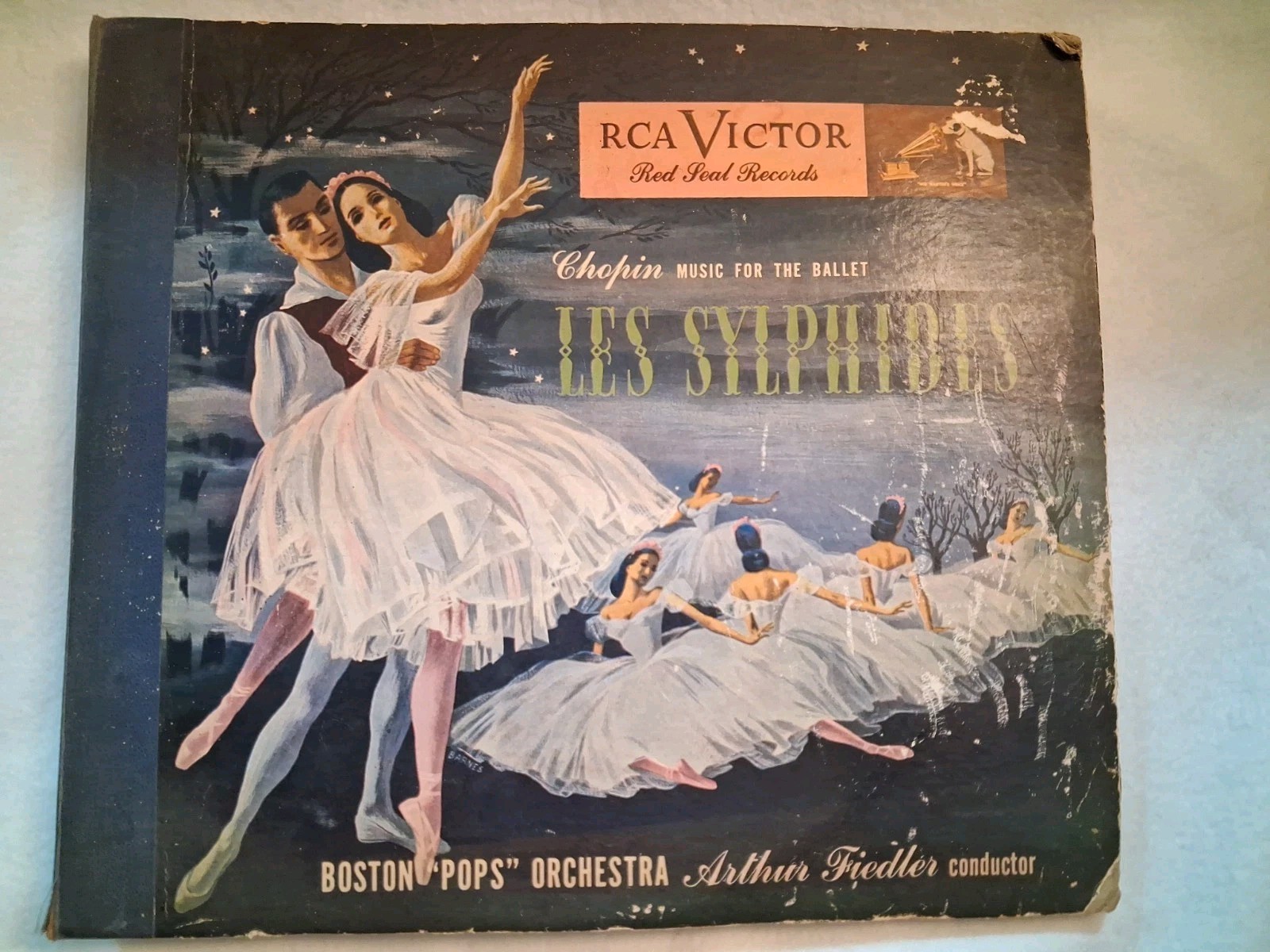 5 Records - 78rpm .. SEE PICTURES   RCA Victor  #DM1119 Chopin Set & 2 Pianist 