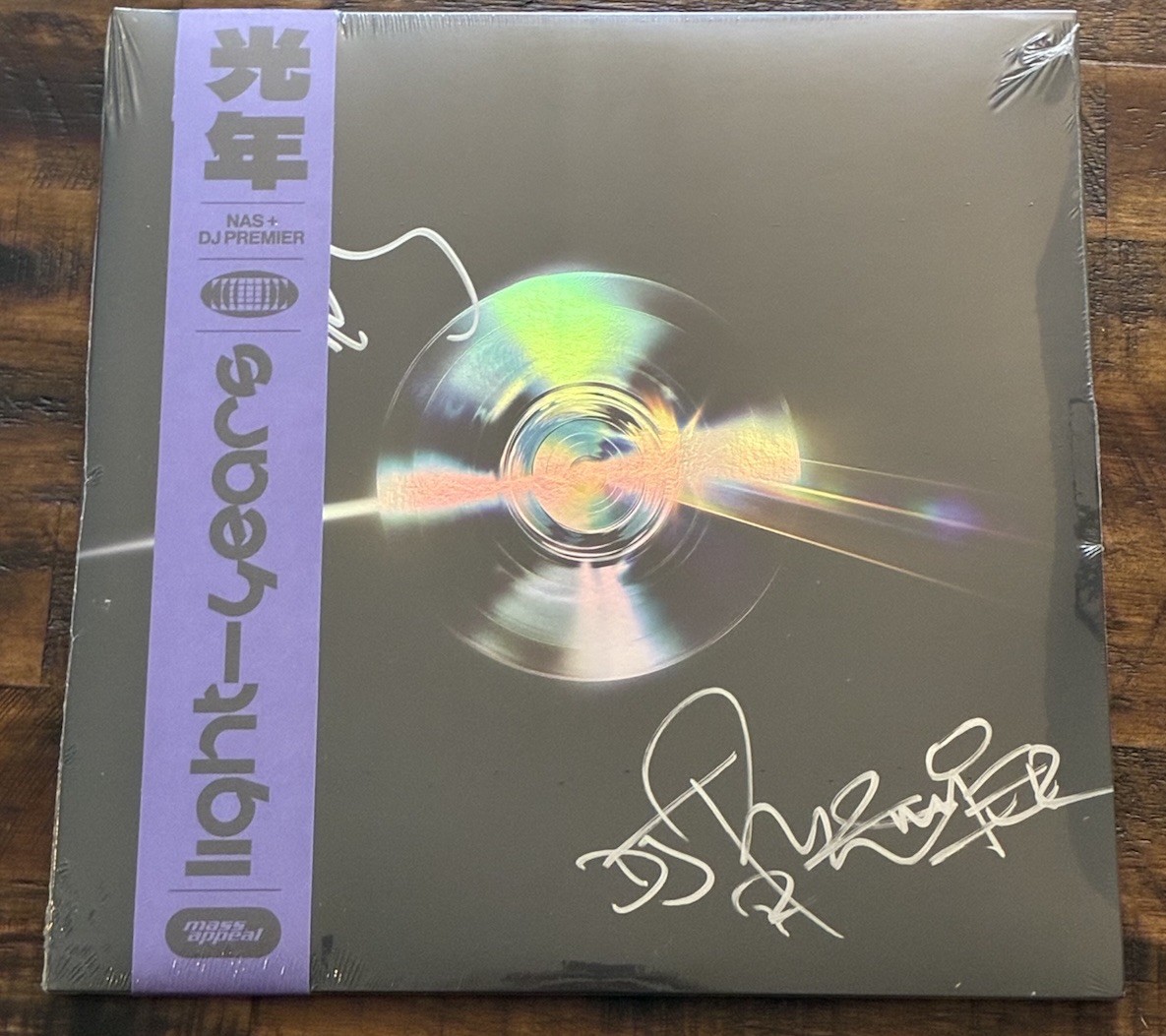 Nas & DJ Premier - Light-Years 2xLP Vinyl LE SIGNED Refraction Variant 500 Units
