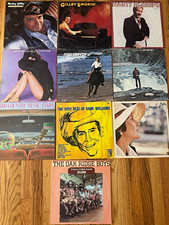 10 Vintage Country Vinyl LP Lot Hank Williams John Denver Marty Robbins JoanBaez picture