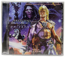 Masters of the Universe Original Movie Score Soundtrack CD Bill Conti NEW He-Man picture