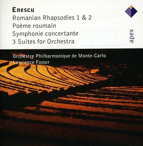 Lawrence Foster - Enescu: Romanian Rhapsodies Nos 1 & 2 / 3 Suites [New CD]
