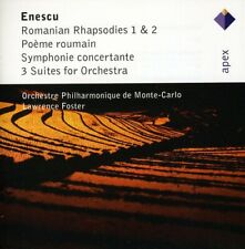 Lawrence Foster - Enescu: Romanian Rhapsodies Nos 1 & 2 / 3 Suites [New CD] picture