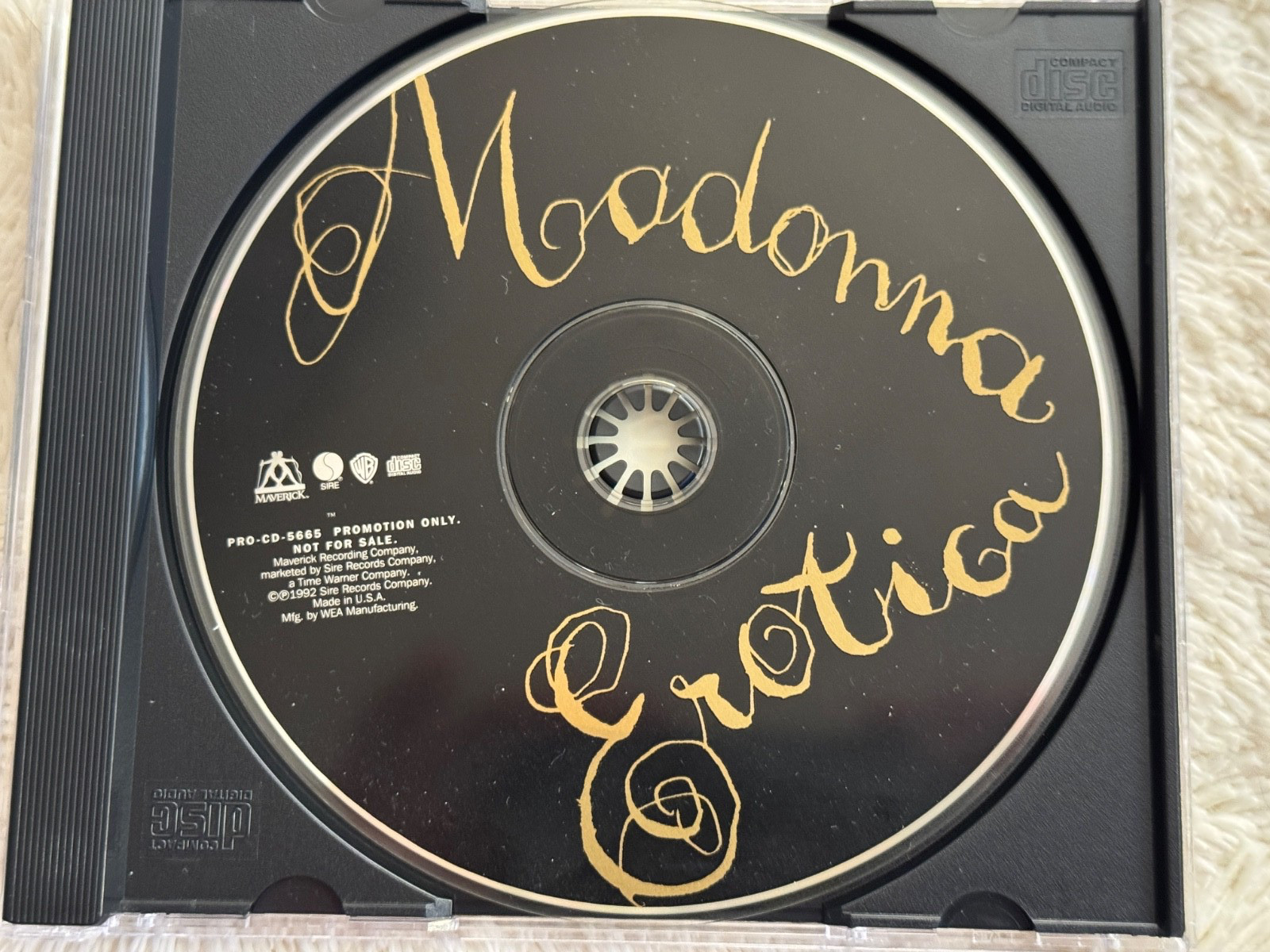 MADONNA EROTICA RADIO PROMO (PROCD5665) CD 3-TRACKS