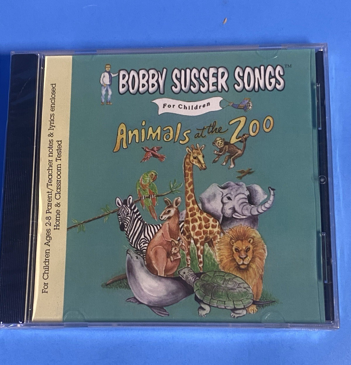 Bobby Susser Songs - Animals At The Zoo For Children  1997  NEW 