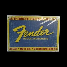 New Fender Musical Instruments Reissue Vintage Sign picture