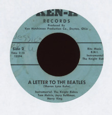 The Knight Riders - A Letter To The Beatles on Ken-H Teen Garage Beat 45 picture