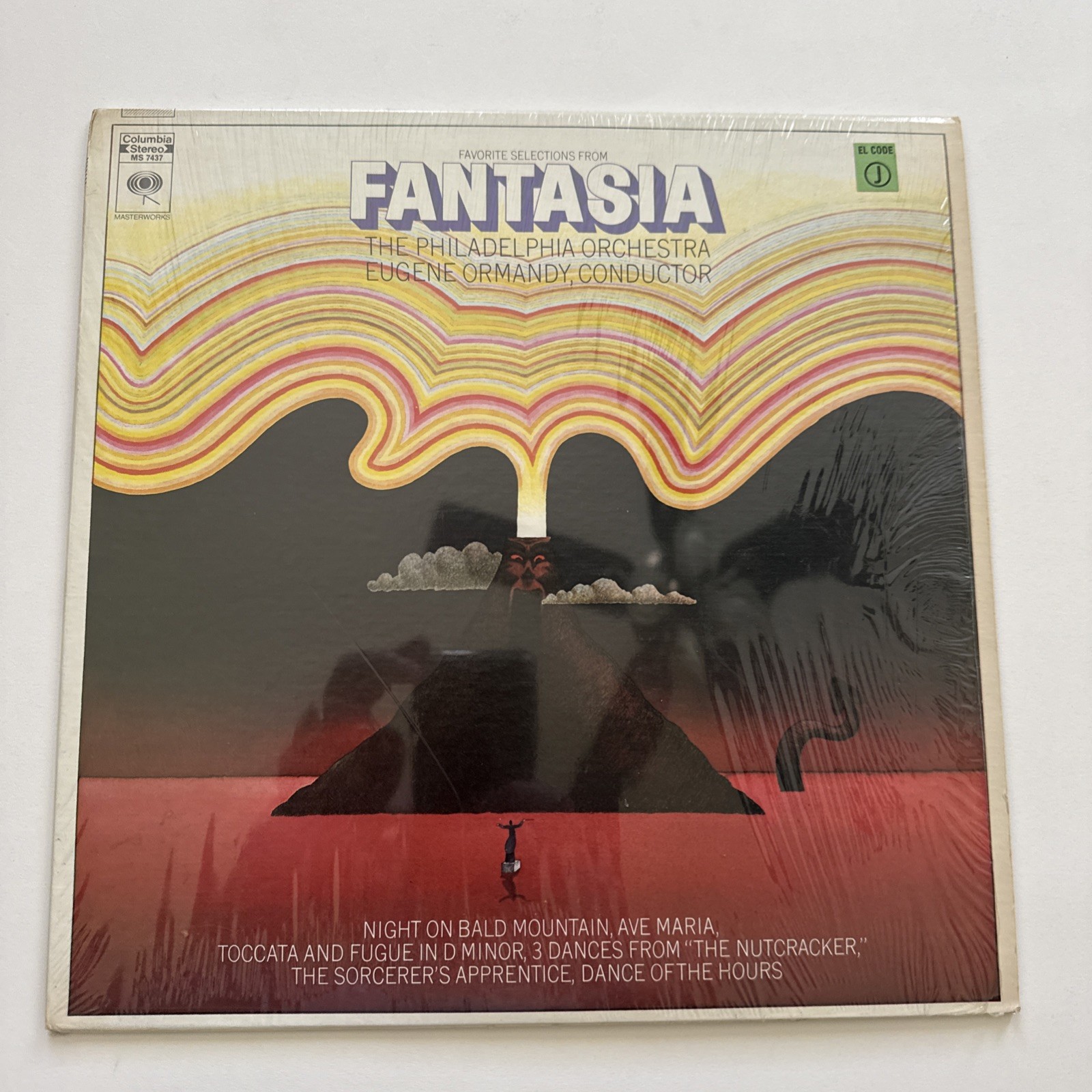 Fantasia LP Philadelphia Orchestra Columbia MS 7437 NM Original Shrink Disney