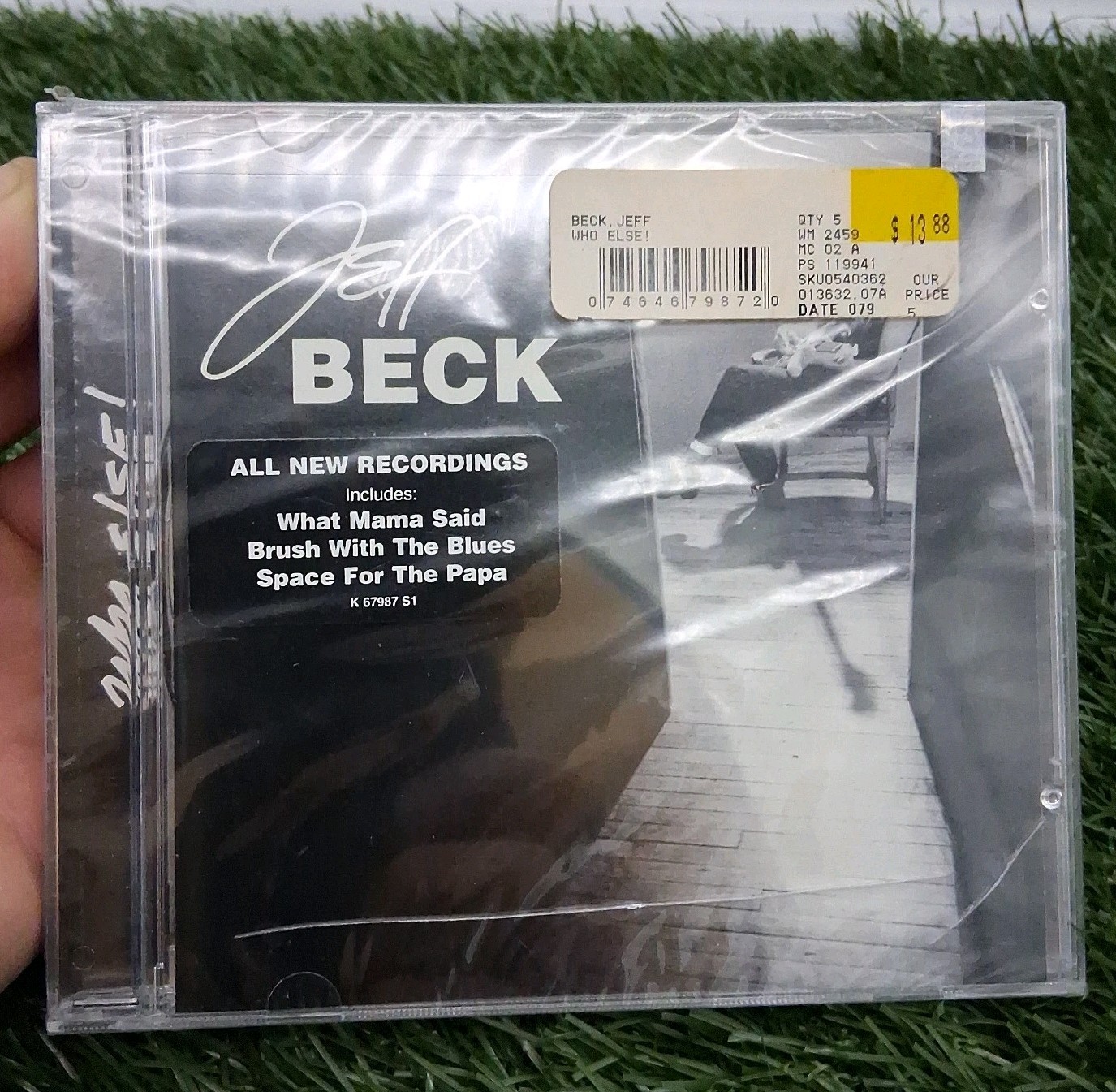 Jeff Beck: Who Else -CD-NEW AND SEALED 1st Pressing  1999 EPIC