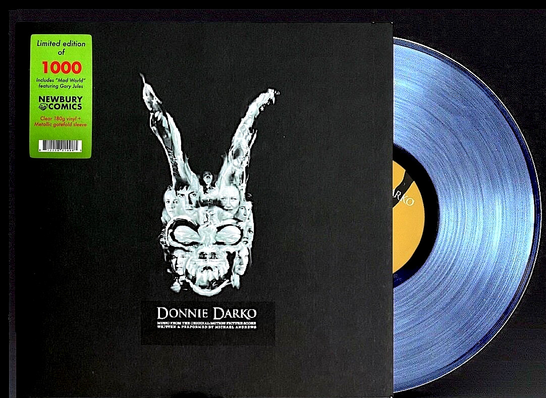 Donnie Darko OST Soundtrack MICHAEL ANDREWS Exclusive LP Clear Vinyl 1/1000