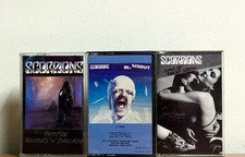 Scorpions Cassette Tape Lot Of 3: Blackout, The Best Of Rockers N Ballads, Etc picture