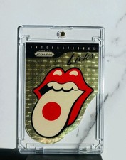 2025 Prizm Rolling Stones International Licks Japan  Gold Vinyl Prizms /5  NEW  picture