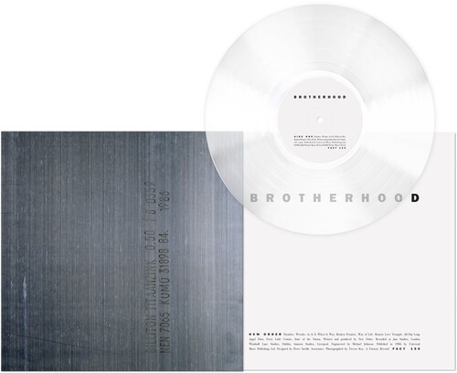 New Order - Brotherhood [CLEAR VINYL] [New Vinyl LP] Colored Vinyl, Ltd Ed, Whit