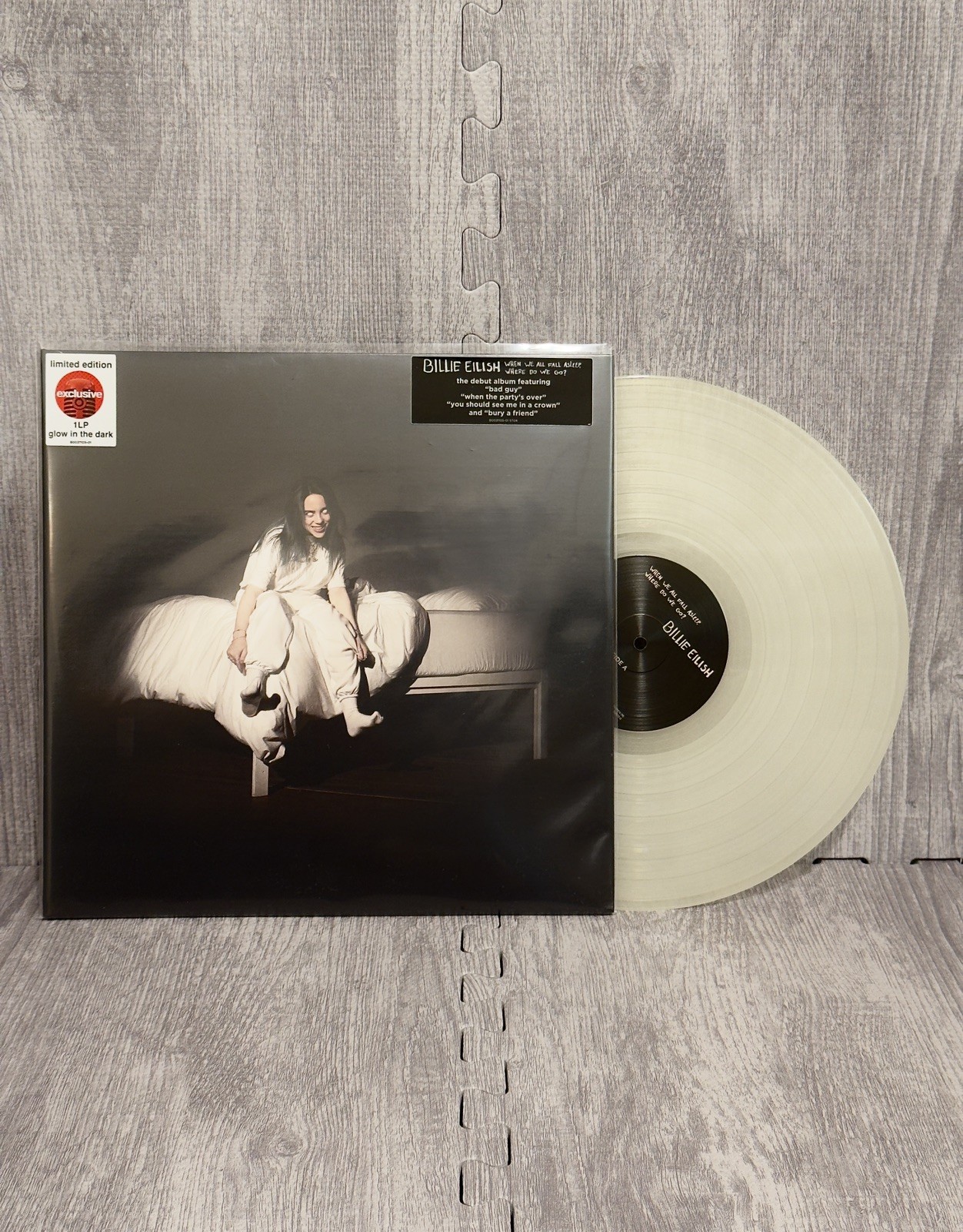Billie Eilish - When We All Fall Asleep, Where Do We Go? Green Glow In The Dark