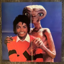 Michael Jackson E.T Vinyl Movie Promo Record With Poster And Book picture
