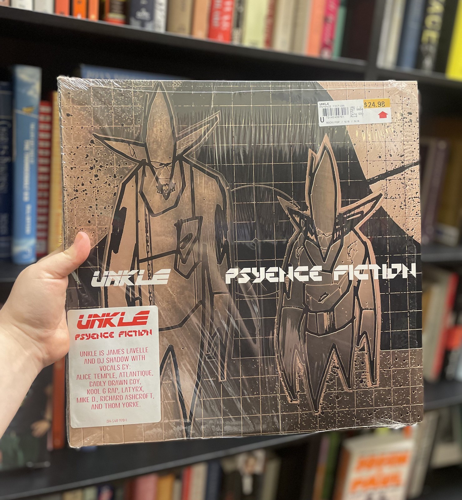 Unkle-Psyence Fiction- 2xVinyl White Labels Gatefold RARE Great Condition