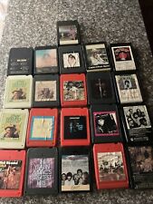 8 Track Music Tapes LOT 21 Tapes Vintage Various Artists& Genres, Untested. picture