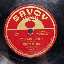 Varetta Dillard – Them There Eyes / You Are Gone picture