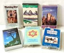 Lot of 6 Vintage New Age Cassette Tapes Various Artists Great for Meditation Etc picture