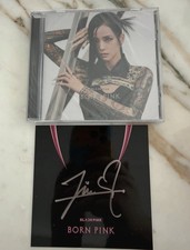 BLACKPINK - BORN PINK Jisoo CD + JISOO SIGNED ART CARD picture