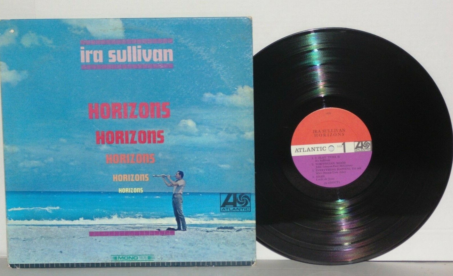 IRA SULLIVAN Horizons LP VG+ Plays Well 1967 Atlantic 1476 Modal Jazz Vinyl