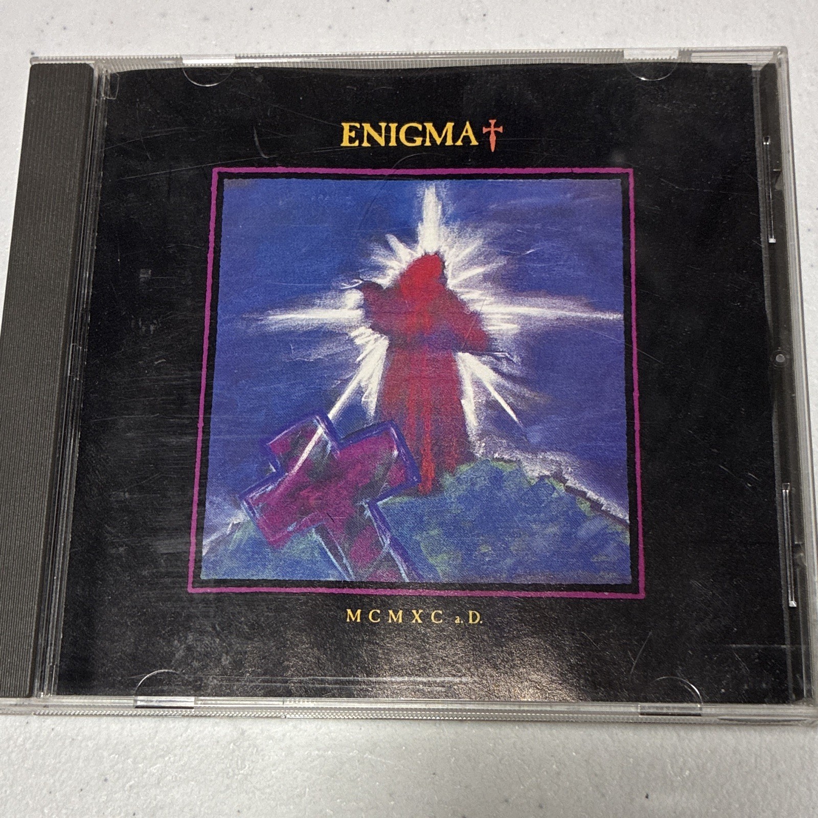 Enigma MCMXC a.D. CD Album Electronic Virgin Records 1990 Jewel Case