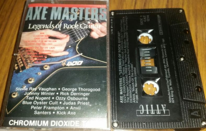 Various - Axe Masters: Legends Of Rock Guitar (Cass, Comp) (Very Good Plus (VG+)