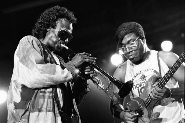jazz musician Miles Davis performs at the North Sea Jazz Festival - Old Photo 4