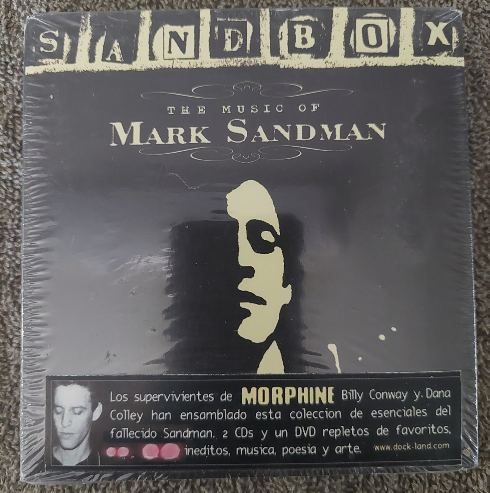 Sandbox: The Music of Mark Sandman Cd/DVD Set SEALED Morphine Treat Her Right