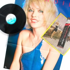 PRISTINE ORIGINAL 1980 WITH RARE POSTER BLONDIE VINYL LP picture