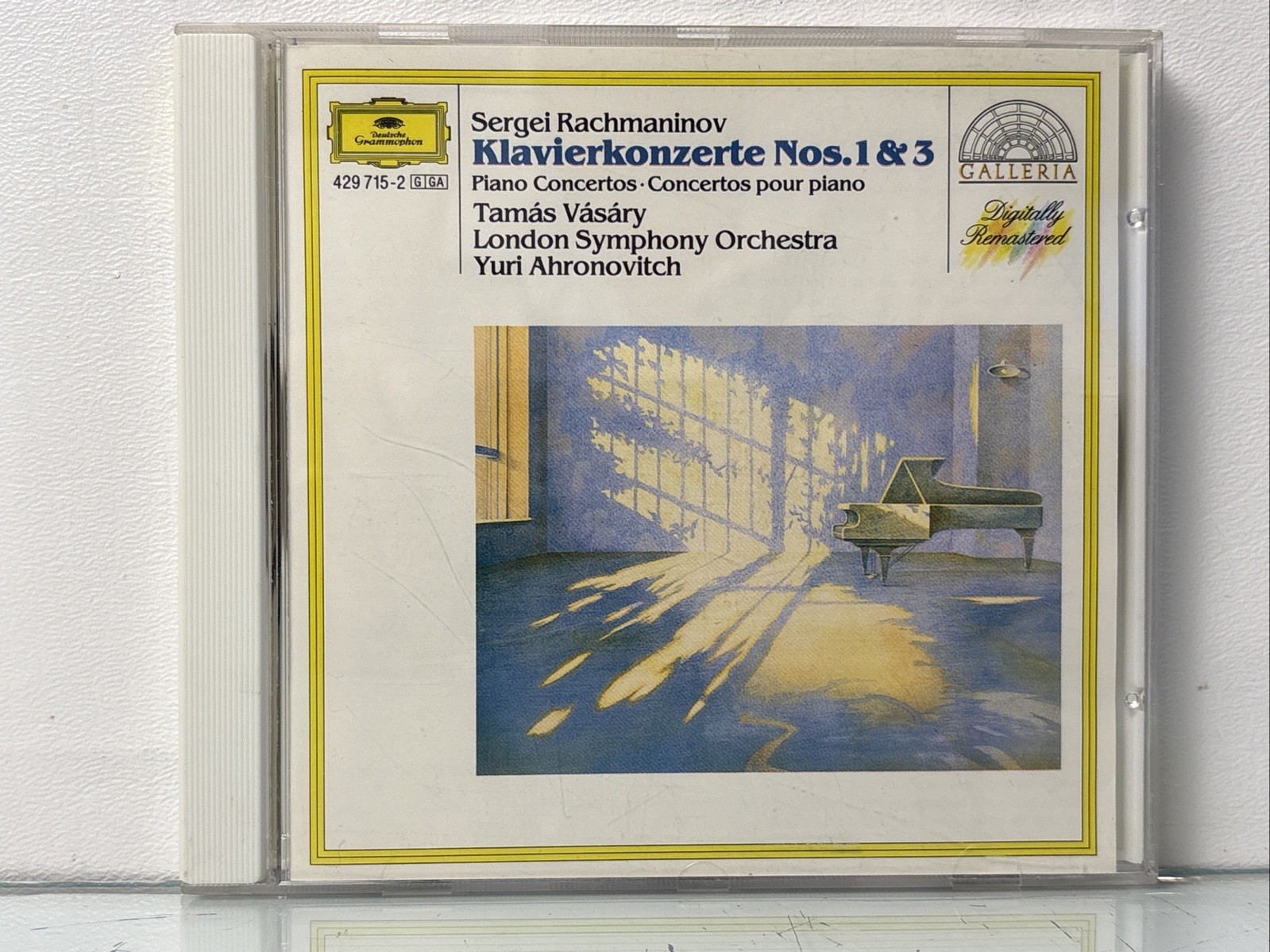Rachmaninoff Piano Concertos 1 & 3 CD Tamás Vásáry London Symphony DG