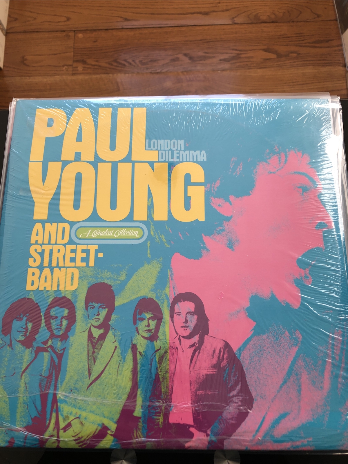 Sealed New Paul Young London Dilemma Compleat Records Shrink Wrap Stereo LP