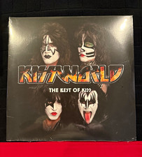 Kiss Kissworld: The Best of Kiss -  Yellow w/ Red Splatter mint - SEALED picture