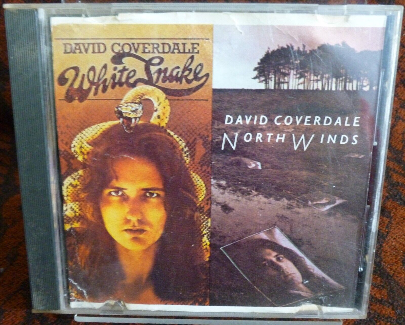 David Coverdale - WhiteSnake / Northwinds ( Music CD, 1990 ) Damaged Coverart