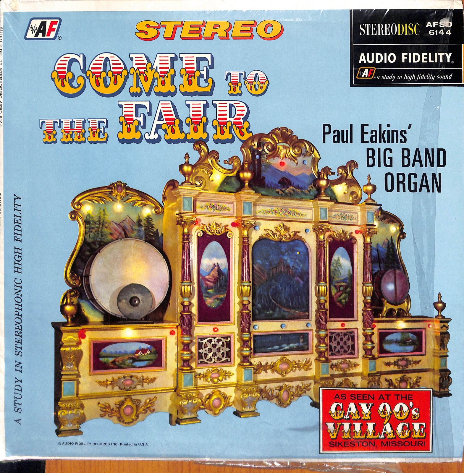 LP Paul Eakins – Come To The Fair -AFSD 6144 US 1965