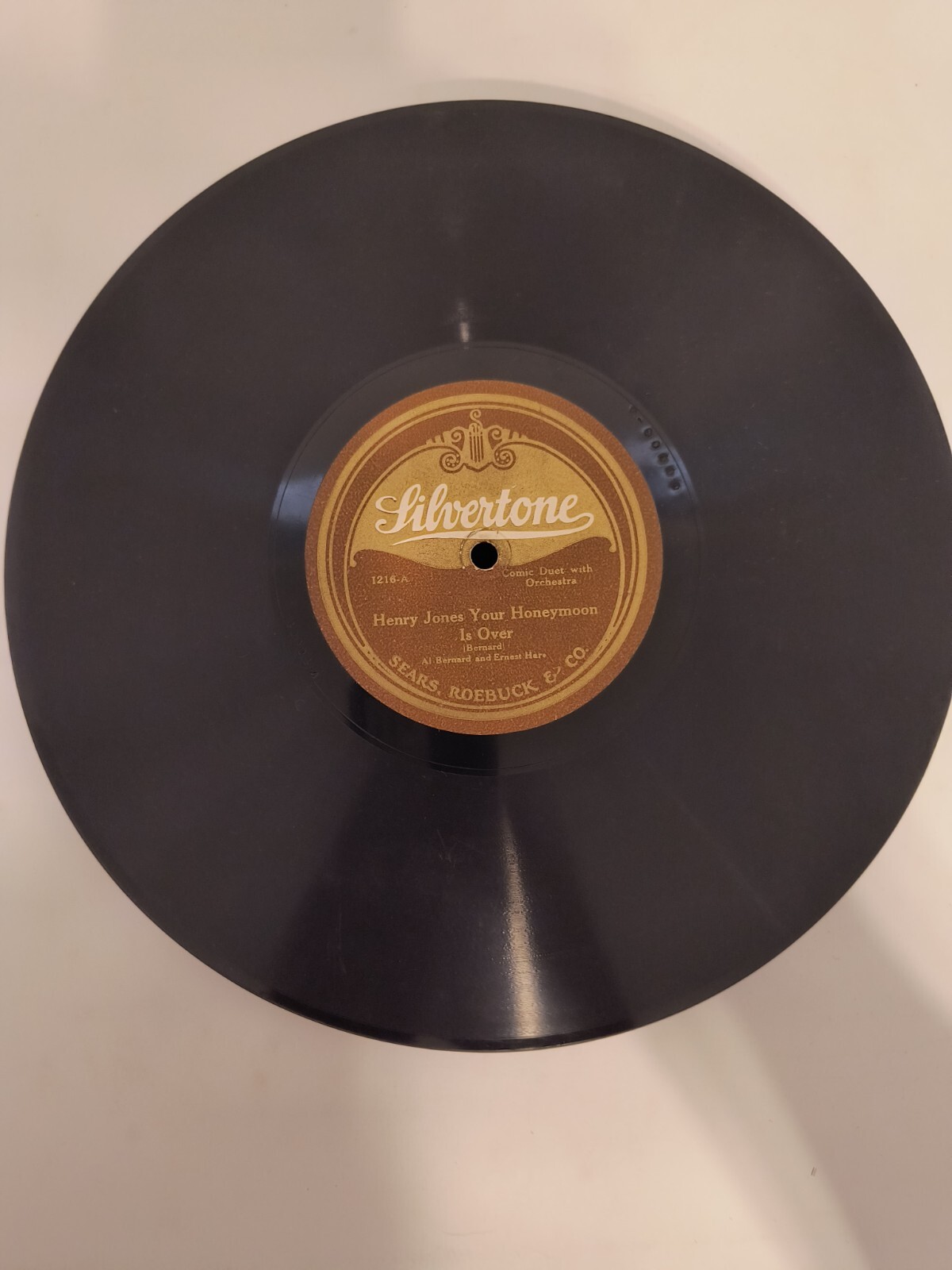 Vintage Silvertone Record #1216