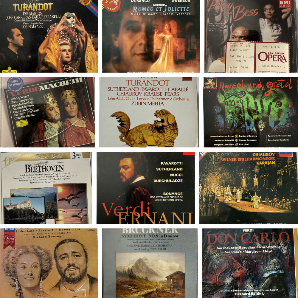 Vintage Lot 12 Opera & Classical CD Box Sets Decca EMI Philips Pavarotti Mint